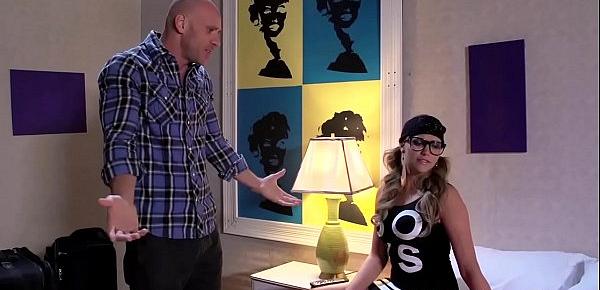  Brazzers - Milfs Like it Big - Devon Mia Malkova and Johnny Sins -  I Spy With My Little Eye One Huge Cock